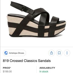 Black and white Antelope Wedges